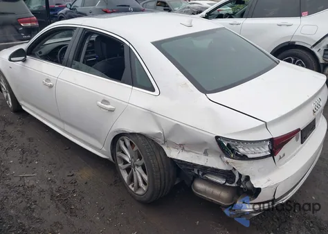 2019 Audi A4 45 Premium z USA, uszkodzony, nr VIN WAUDNAF43KN020068